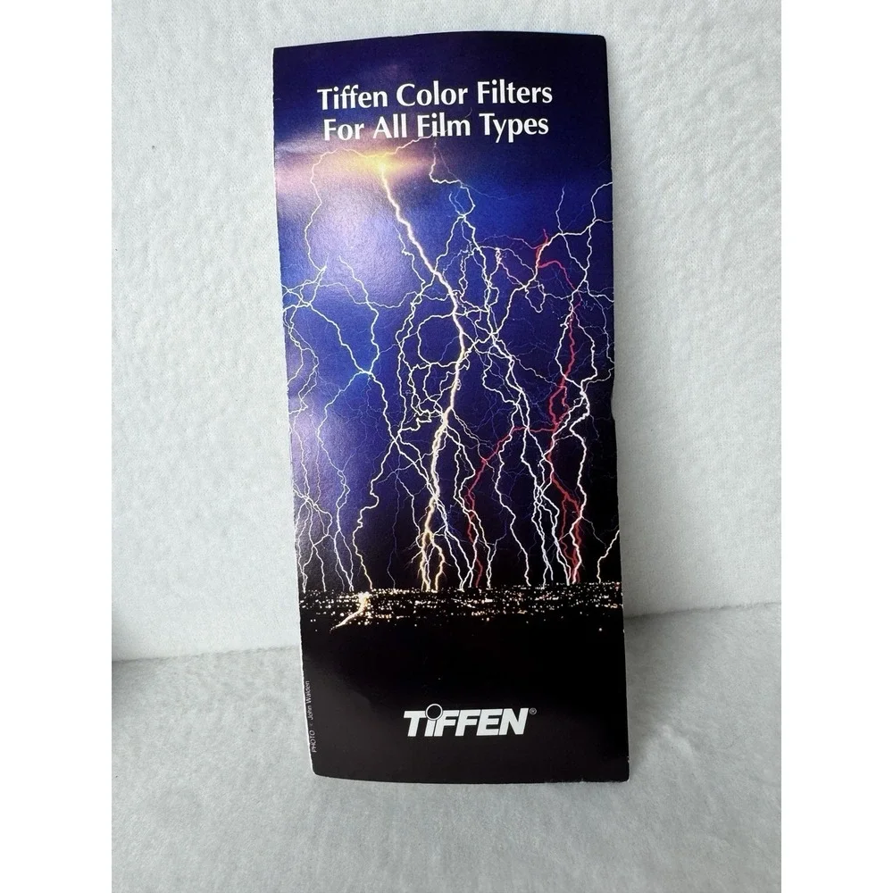Tiffen 72mm 80A Color Conversion‎ Camera Lens Filter 7280A With Vintage Manuals
